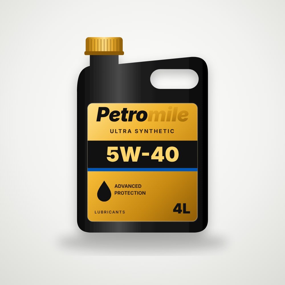 PetroMile Ultra Synthetic 5W-40 Engine Oil – 4L PetroMile Ultra Synthetic 5W-40 Engine Oil – 4L