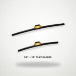 PetroMile Flat Wiper Blades Pair 24" + 18"